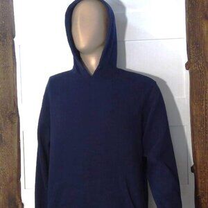 Dip Men's Navy Blue Pullover Sweatshirt with Hood (Size XL)